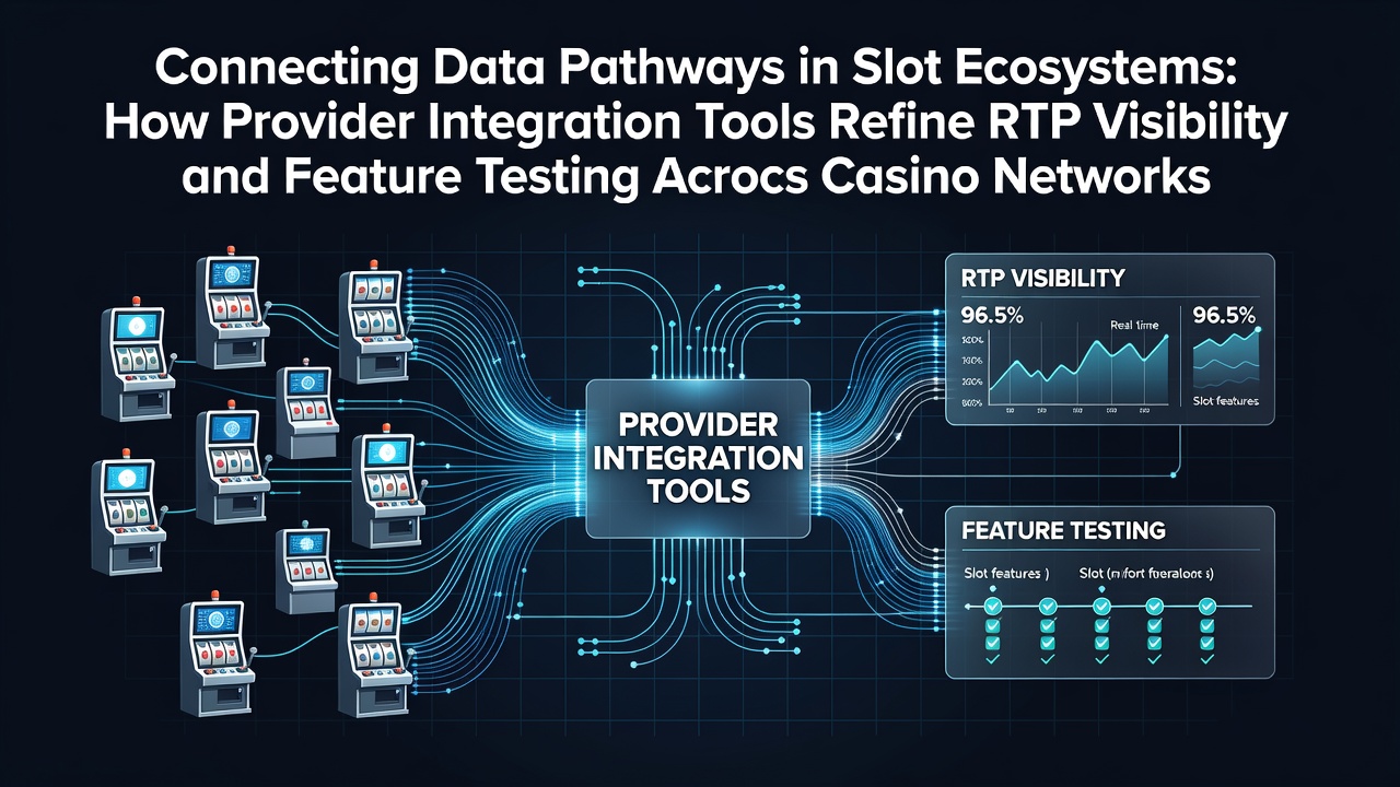 Data pathways connecting slot providers and casino networks through integration tools