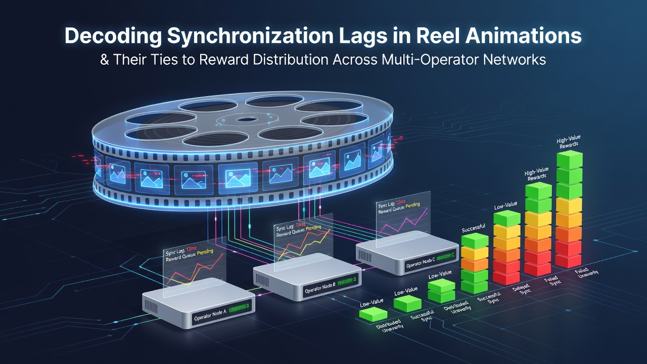 Technical diagram showing reel animation frames and network synchronization points in slot systems