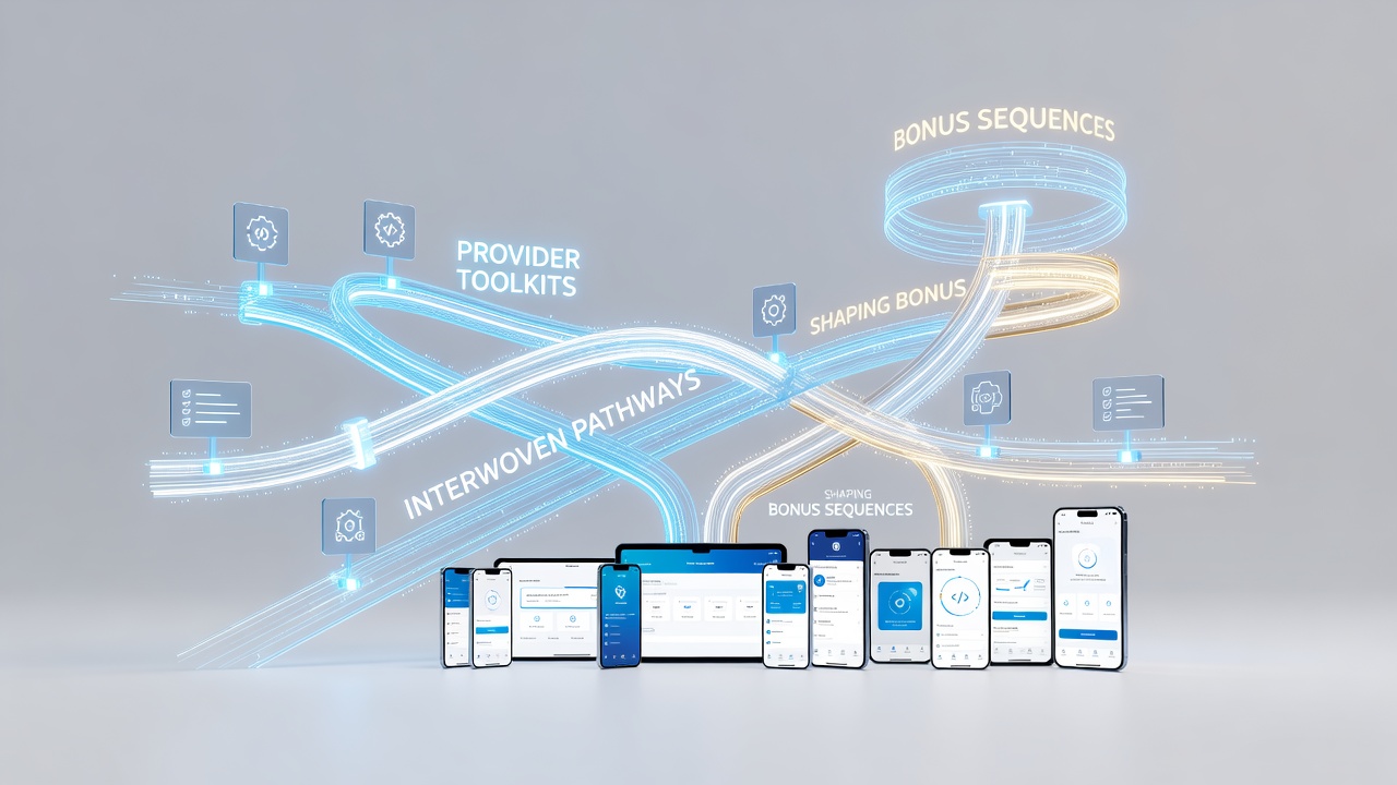 Mobile integration pathways for bonus configuration in slot toolkits